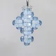 Small Cross - Earrings Pervenche - 2